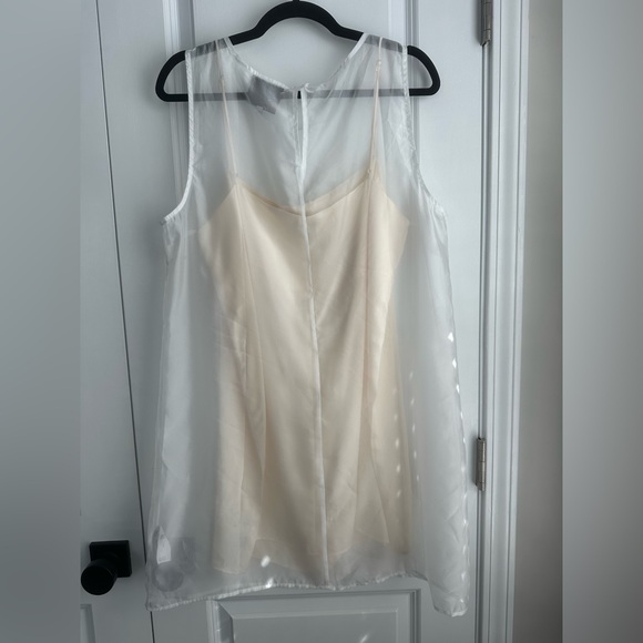 Reformation Vina Dress White Size 12 - Picture 4 of 10